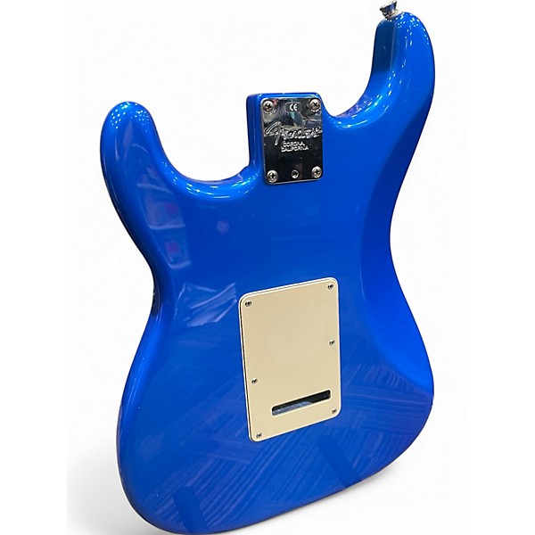 Used 2003 Fender American Standard Stratocaster Blue Solid Body Electric Guitar