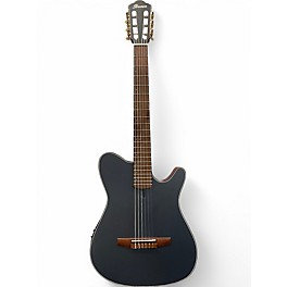 Used Ibanez FRH10N INDIGO BLUE METALLIC FLAT Classical Acoustic Electric Guitar