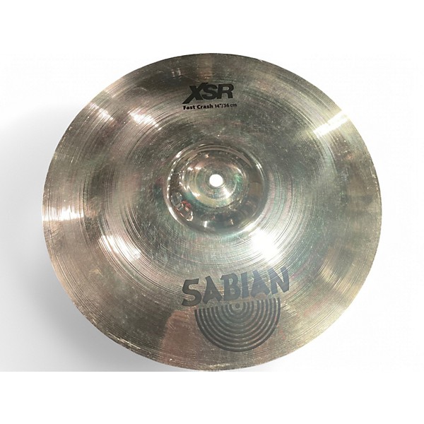 Used SABIAN 14in XSR FAST CRASH Cymbal