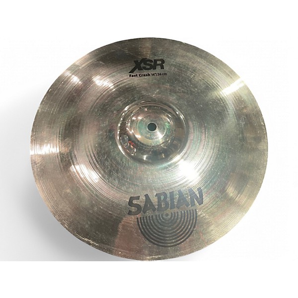 Used SABIAN 14in XSR FAST CRASH Cymbal