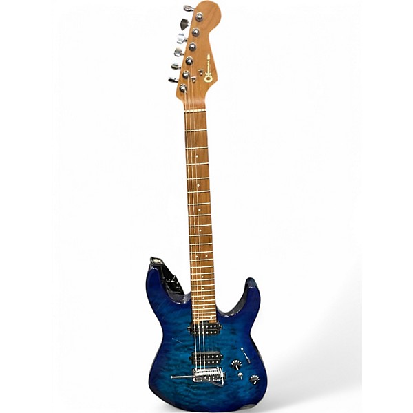 Used 2019 Charvel Pro-Mod DK24 HH 2PT CM QM Chlorine Burst Solid Body Electric Guitar,New Products : American Fashion Style Bags On Sale