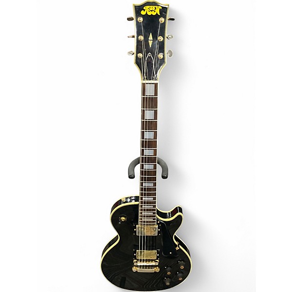 Used 1970s Aspen LPC Model Black Solid Body Electric Guitar