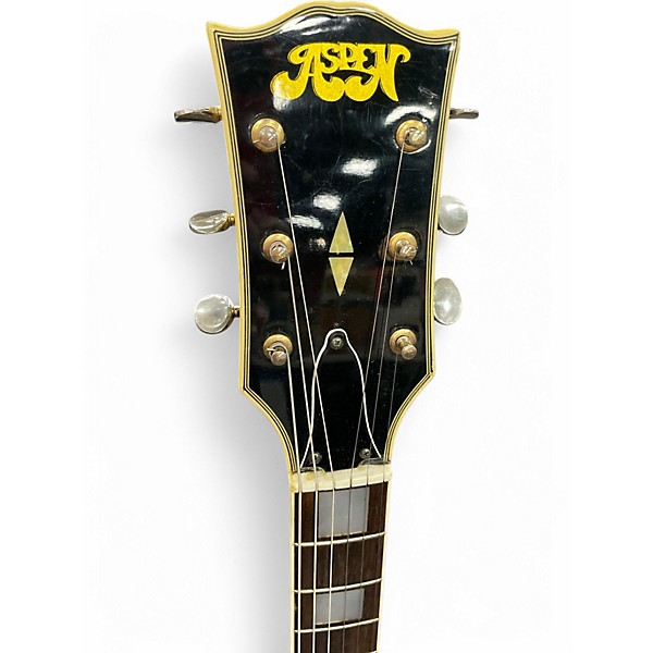 Used 1970s Aspen LPC Model Black Solid Body Electric Guitar