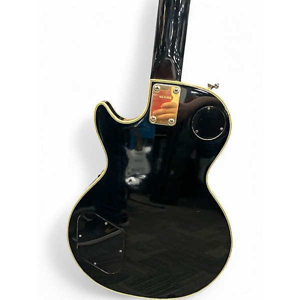 Used 1970s Aspen LPC Model Black Solid Body Electric Guitar