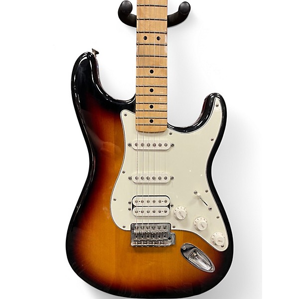 Used Fender PLAYER SERIES HSS SUNBURST Solid Body Electric Guitar
