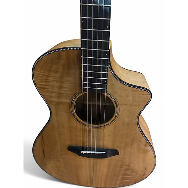 Used Breedlove Oregon Concert CE Natural Acoustic Electric Guitar