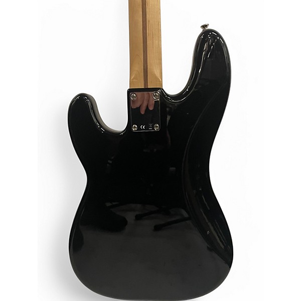 Used 2016 Fender Player Precision Bass Black Electric Bass Guitar