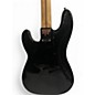 Used 2016 Fender Player Precision Bass Black Electric Bass Guitar
