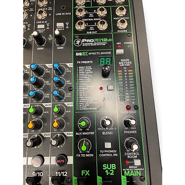 Used Mackie PROFX12V3 Unpowered Mixer