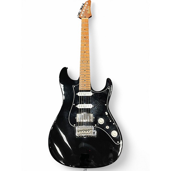 Used Ibanez AZ2204 Black Solid Body Electric Guitar