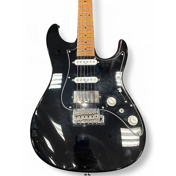 Used Ibanez AZ2204 Black Solid Body Electric Guitar
