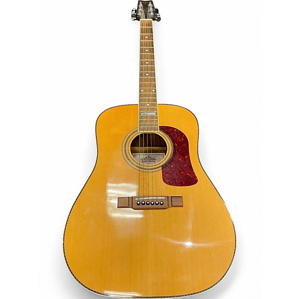 Used Washburn D97 Natural Acoustic Guitar