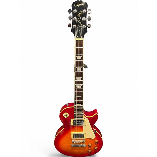 Used Epiphone Les Paul Standard 1950s Cherry Sunburst Solid Body Electric Guitar,Specials : American Fashion Style Bags On Sale