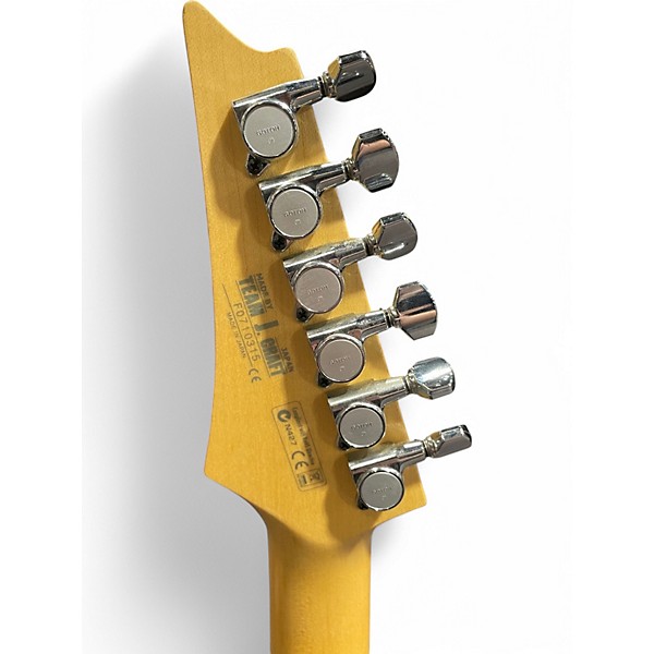 Used 2001 Ibanez JS1200 Joe Satriani Signature Candy Apple Red Solid Body Electric Guitar