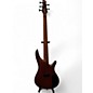 Used Ibanez SR505 5 String Left Handed Natural Electric Bass Guitar