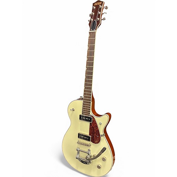 Used Gretsch Guitars G5210- P90 ELECTROMATIC JET Vintage White Solid Body Electric Guitar