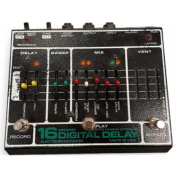 Used Electro-Harmonix 16 Second Digital Delay Effect Pedal