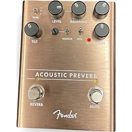 Used Fender ACOUSTIC PREVERB Effect Pedal