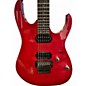 Used 2000s Ibanez RG1420F 10th Anniversary Trans Red Solid Body Electric Guitar