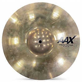 Used SABIAN 14in AAX X-PLOSION FAST CRASH Cymbal