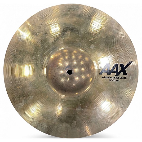 Used SABIAN 14in AAX X-PLOSION FAST CRASH Cymbal