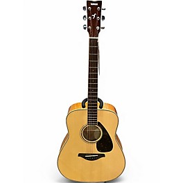 Used Yamaha FG840 Natural Acoustic Electric Guitar