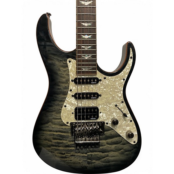 Used Schecter Guitar Research Banshee Charcoal Solid Body Electric Guitar