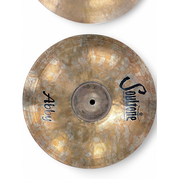 Used Soultone 14in Custom Hi Hat Pair Cymbal