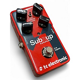 Used TC Electronic Sub N Up Octaver Effect Pedal