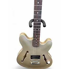 Used Fender TOM DELONGE STARCASTER  SATIN GOLD Hollow Body Electric Guitar