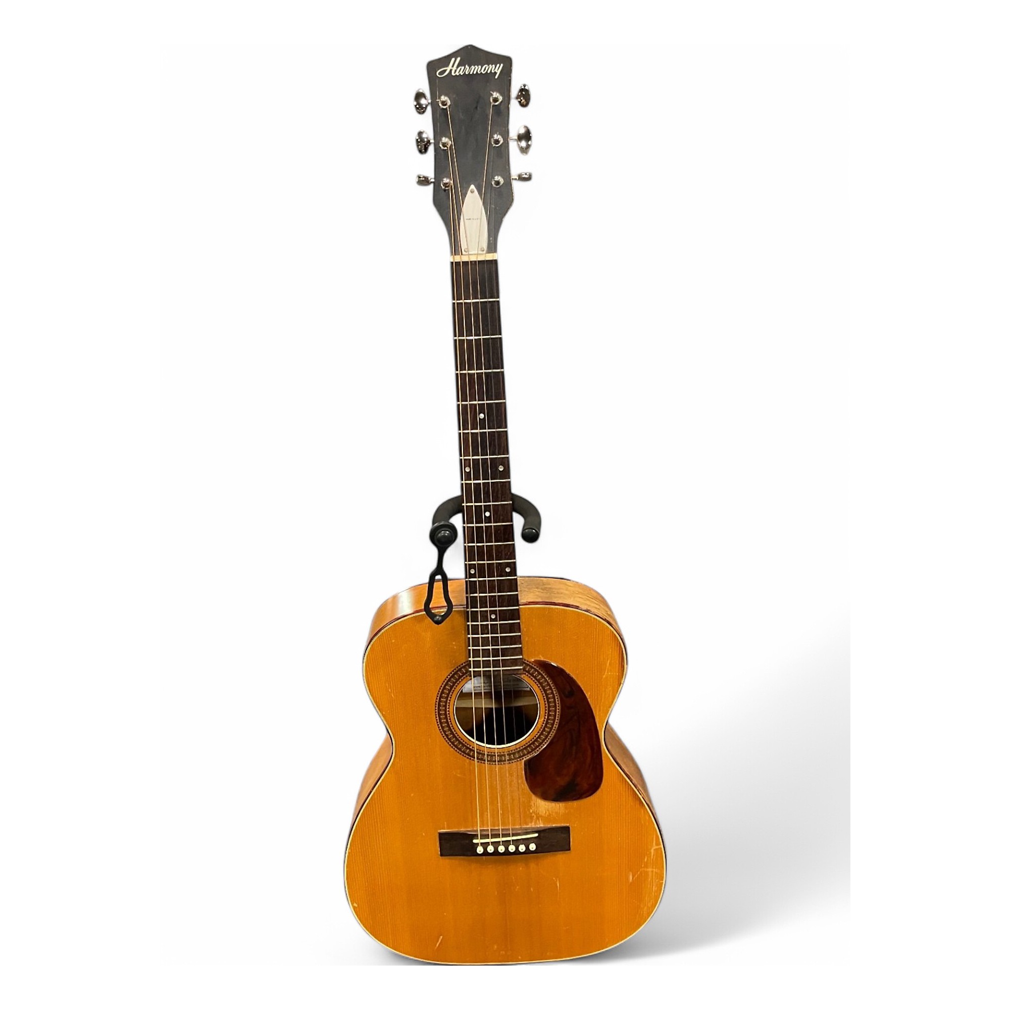 Used Harmony H162 BAXENDALE CONVERSION Natural Acoustic Guitar