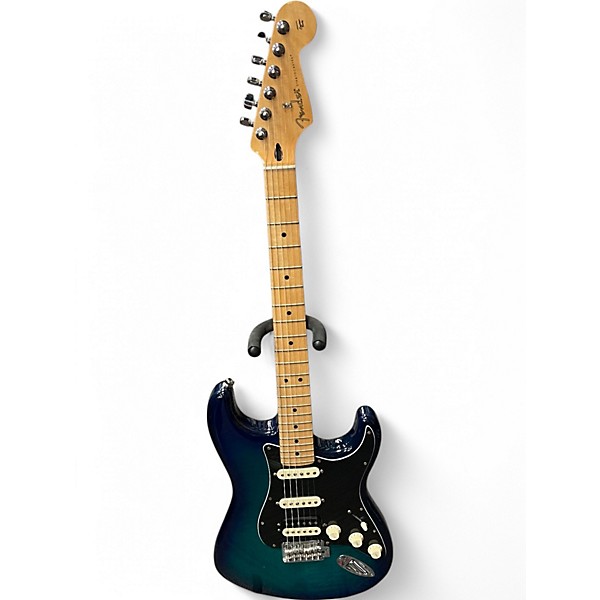 Used Fender Player Stratocaster HSS Blue Burst Solid Body Electric Guitar