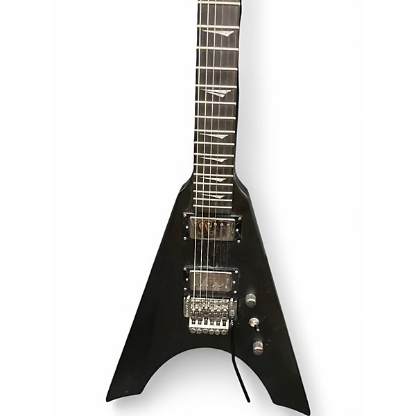 Used Kramer nite v matte black Solid Body Electric Guitar