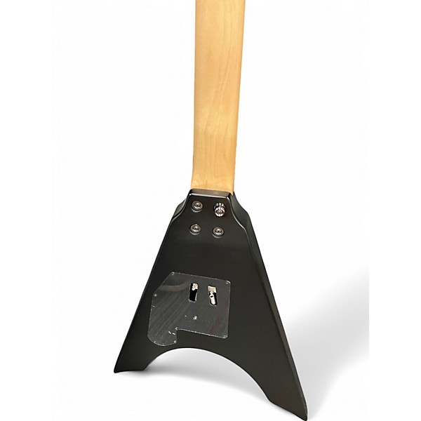 Used Kramer nite v matte black Solid Body Electric Guitar