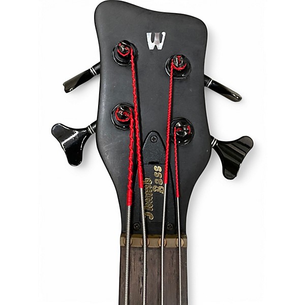 Used Warwick Thumb 4 String Neck Thru Antique Natural Electric Bass Guitar