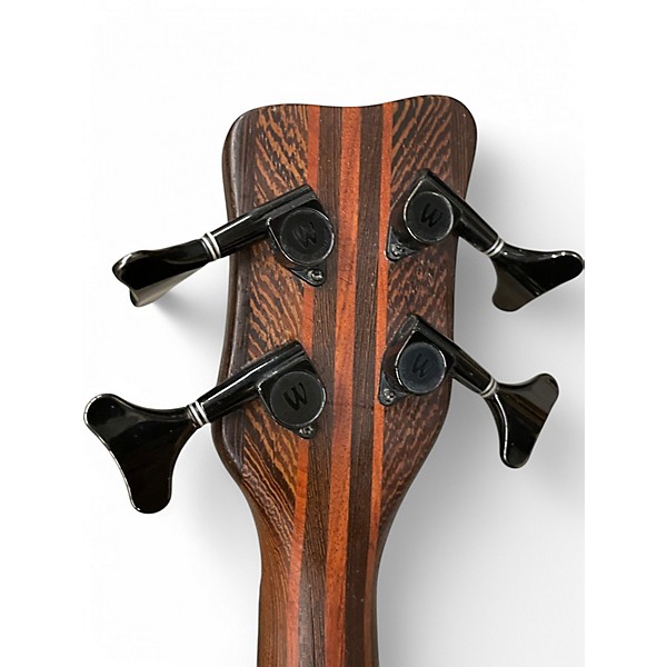 Used Warwick Thumb 4 String Neck Thru Antique Natural Electric Bass Guitar