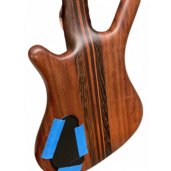 Used Warwick Thumb 4 String Neck Thru Antique Natural Electric Bass Guitar