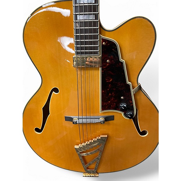 Used D'Angelico exl b-1 Blonde Hollow Body Electric Guitar