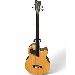 Used RockBass by Warwick ALIEN DELUXE FRETLESS Antique Natural Acoustic Bass Guitar