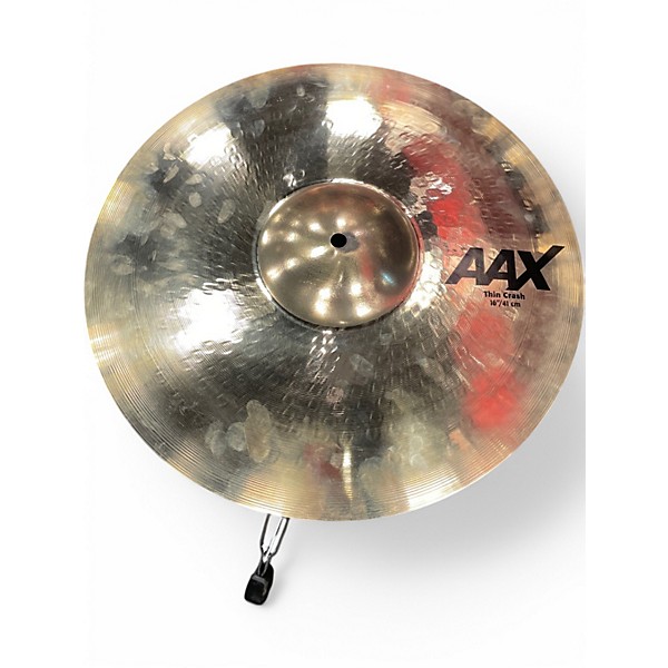Used SABIAN 16in AAX THIN CRASH Cymbal