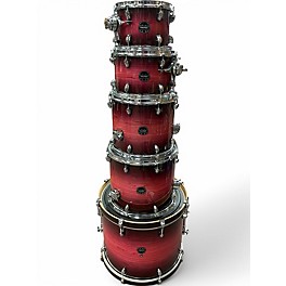 Used Mapex 5 Piece Armory Salmon Fade Drum Kit