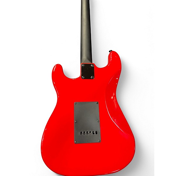 Used J. Robert double cut red Solid Body Electric Guitar