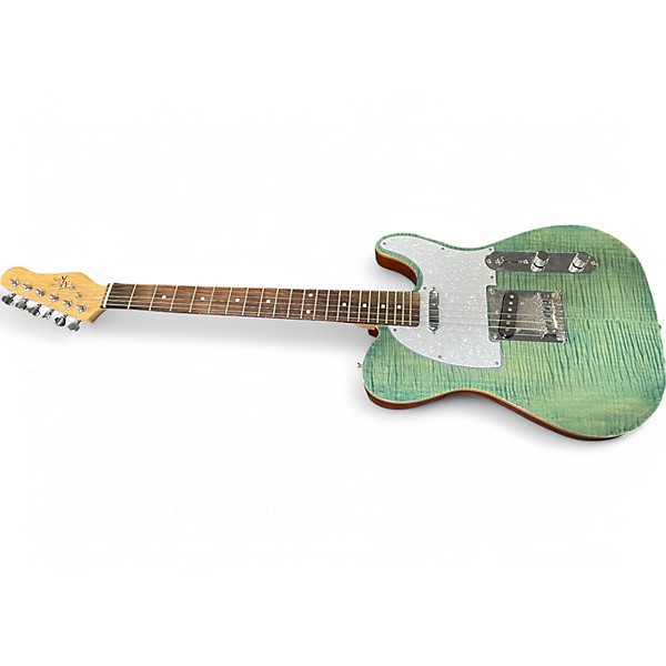 Used Michael Kelly T-Style electric guitar blue jean wash Solid Body Electric Guitar