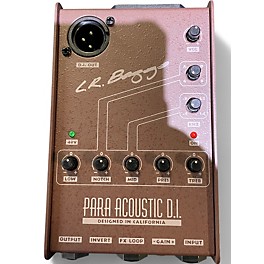 Used LR Baggs Para Acoustic DI Direct Box Pre With EQ Direct Box