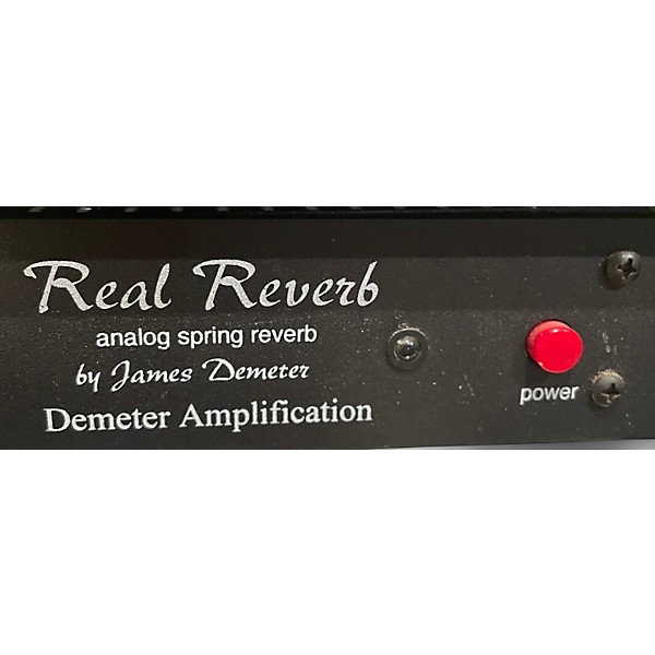 Used DEMETER RV1 Real Reverb Effects Processor