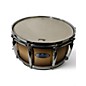 Used Pearl 6.5X14 masters maple snare flat natural  Drum thumbnail