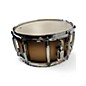 Used Pearl 6.5X14 masters maple snare flat natural  Drum