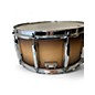 Used Pearl 6.5X14 masters maple snare flat natural  Drum