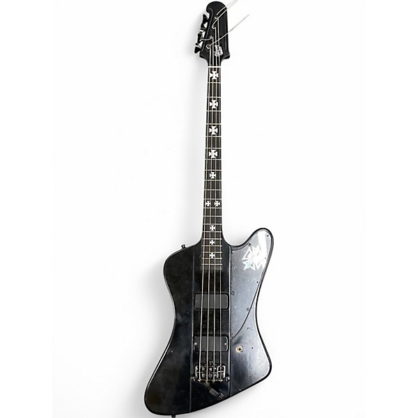 Used Gibson blackbird Black Electric Bass Guitar
