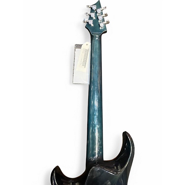 Used Warrior Dran Michael Blue Solid Body Electric Guitar
